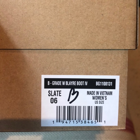 UGG Blayre Slate Boot IVE Sheepskin Leather Boot - Picture 8 of 8